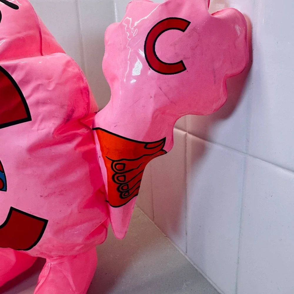 Vintage 1971 The Letter People Mr C Cotton Candy Inflatable Arista Corp Alphabet